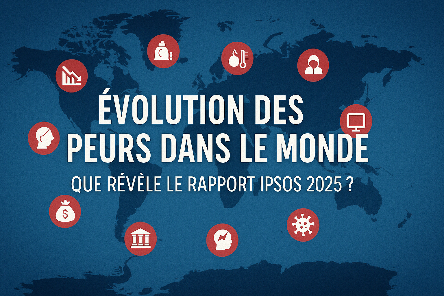 Évolution des peurs dans le monde : que révèle le rapport Ipsos 2025 ?