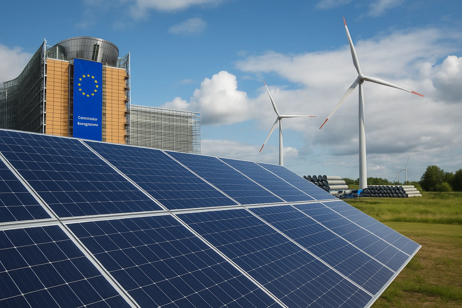 Investissements de la Commission européenne : 2,9 milliards € pour la “net zero tech”