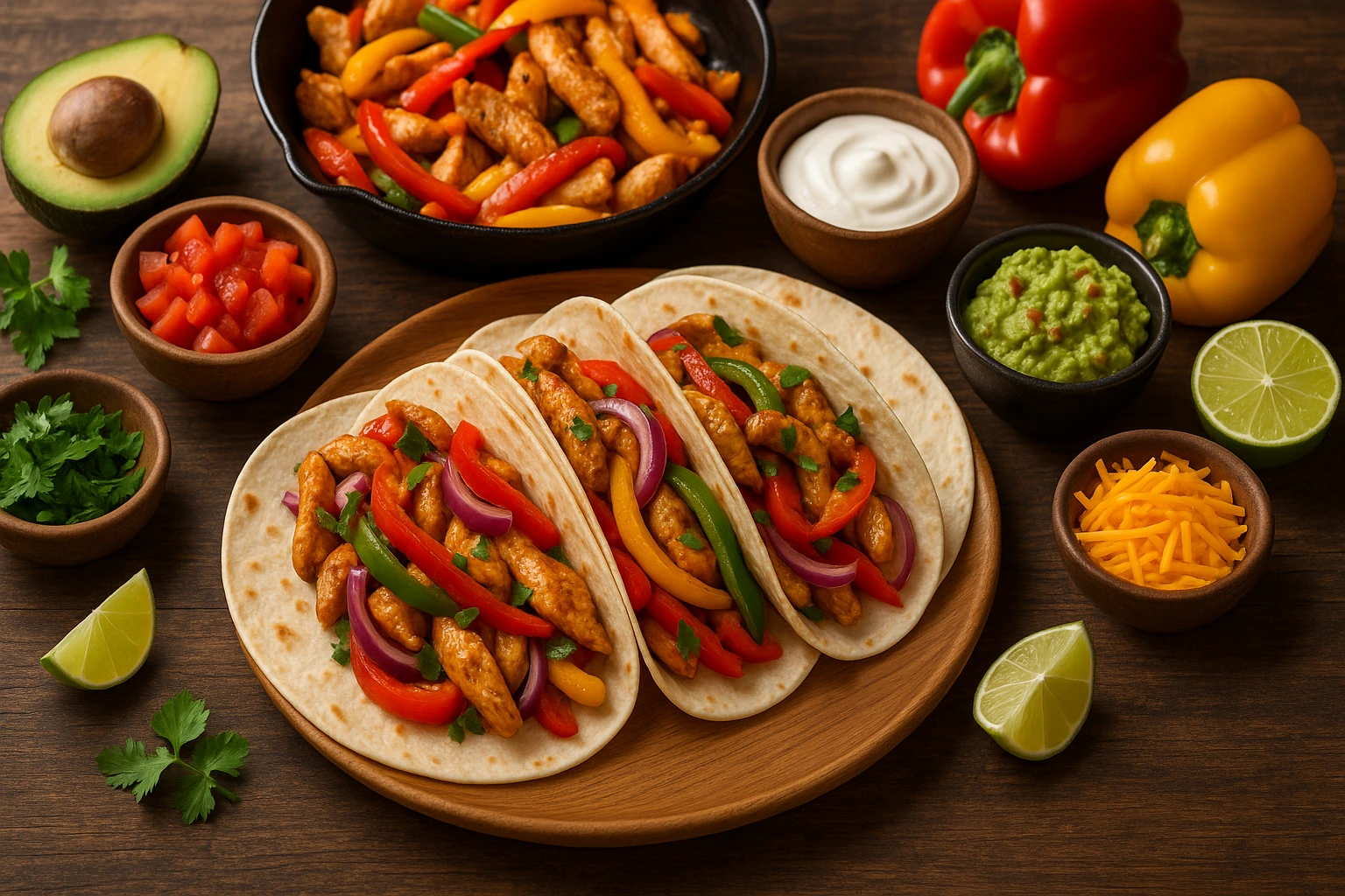 Fajitas maison : la recette mexicaine simple et savoureuse