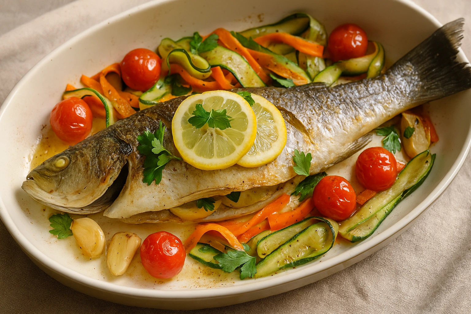 Black bass rôti : la recette savoureuse pour sublimer ce poisson noble
