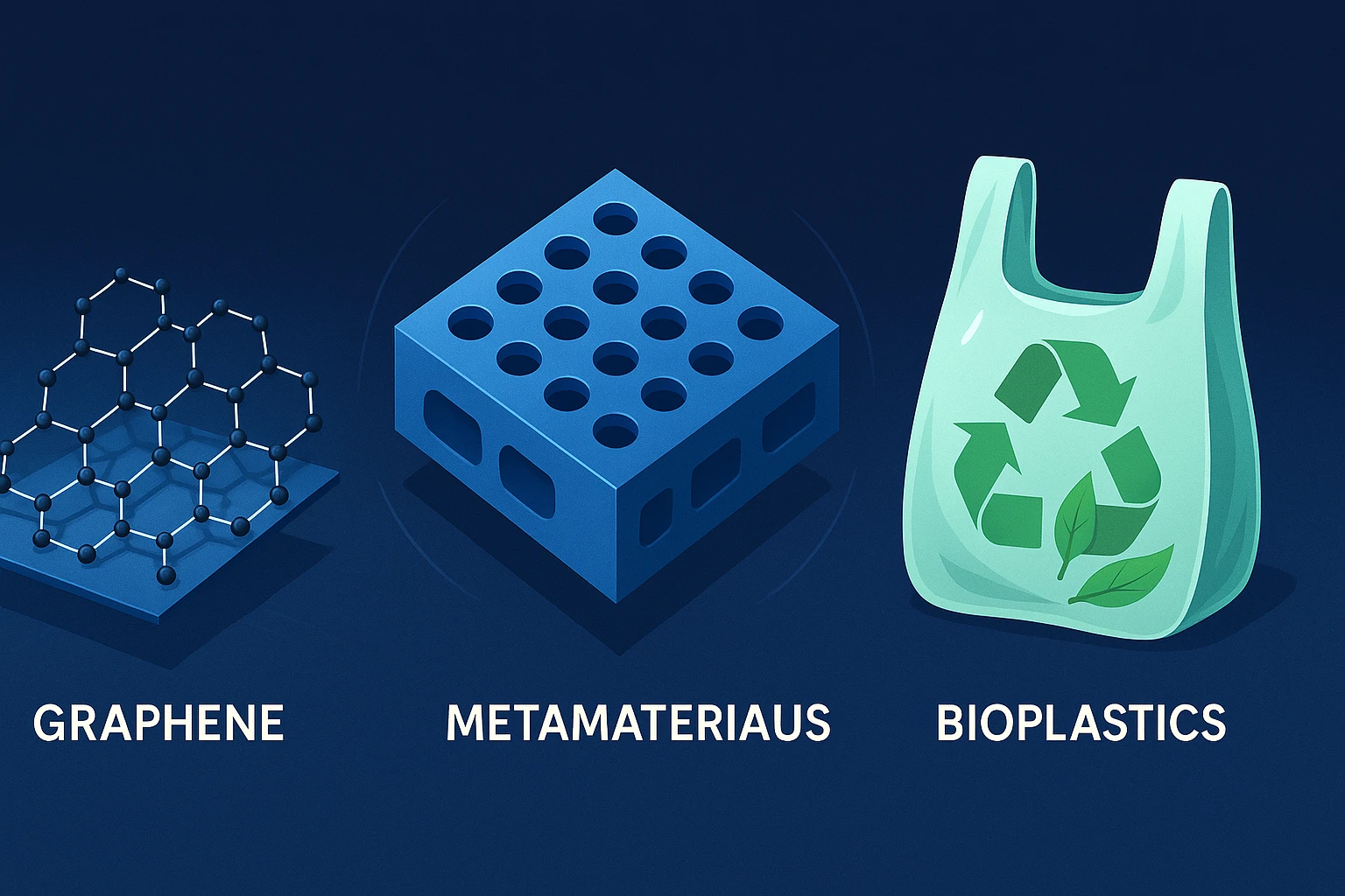 Les matériaux du futur : graphène, métamatériaux, bioplastiques