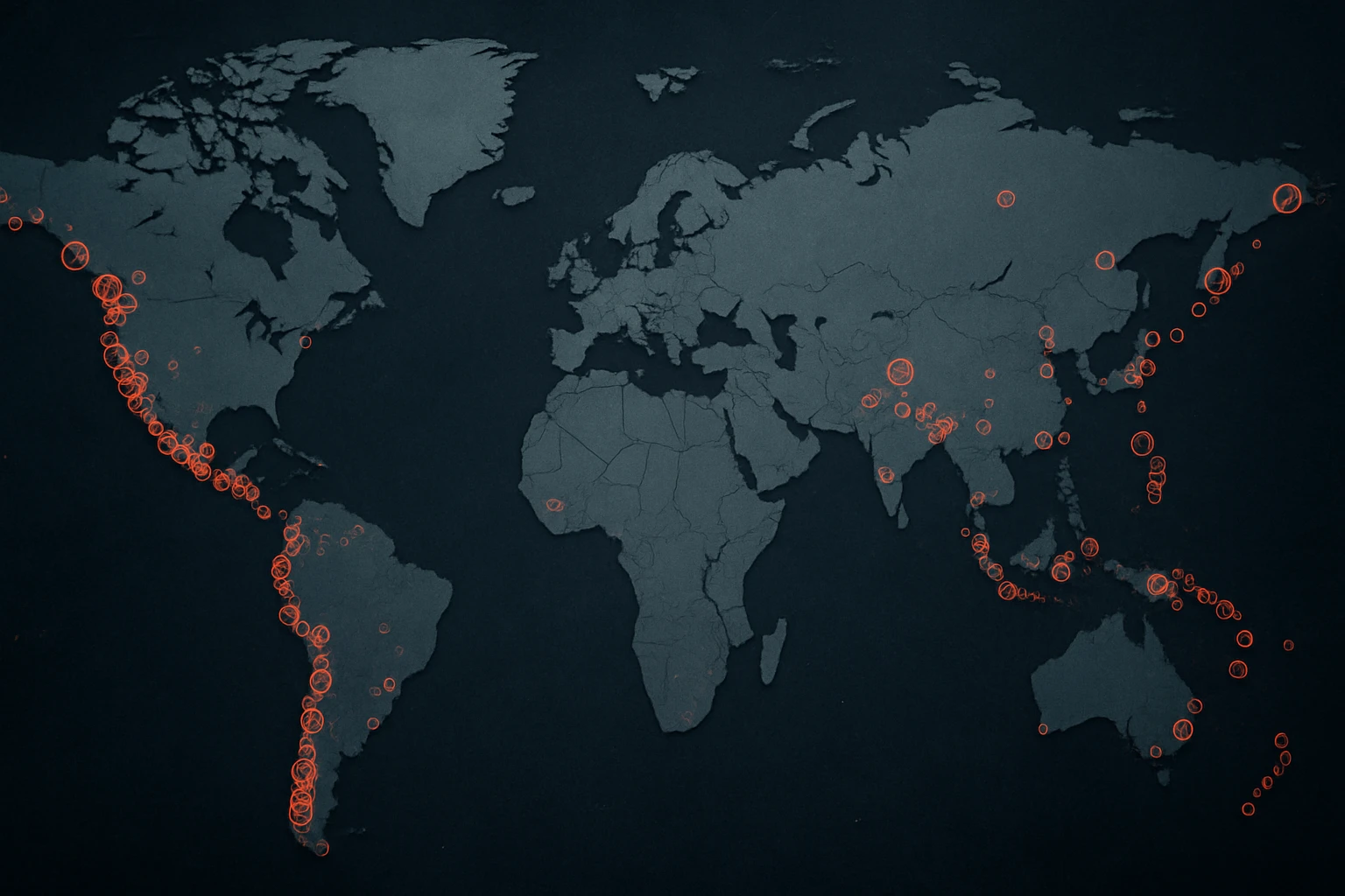 Activité sismique mondiale élevée : plus de 525 séismes enregistrés le 15 novembre.