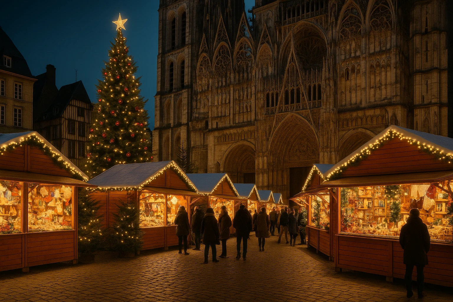 Marché de Noël Rouen 2025 : tout ce qu’il faut savoir avant de venir
