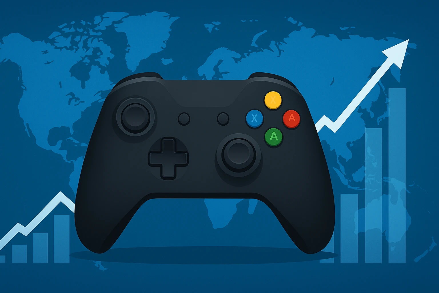 Le marché du jeu vidéo mondial : une industrie colossale qui s’apprête à franchir les 189 milliards de dollars