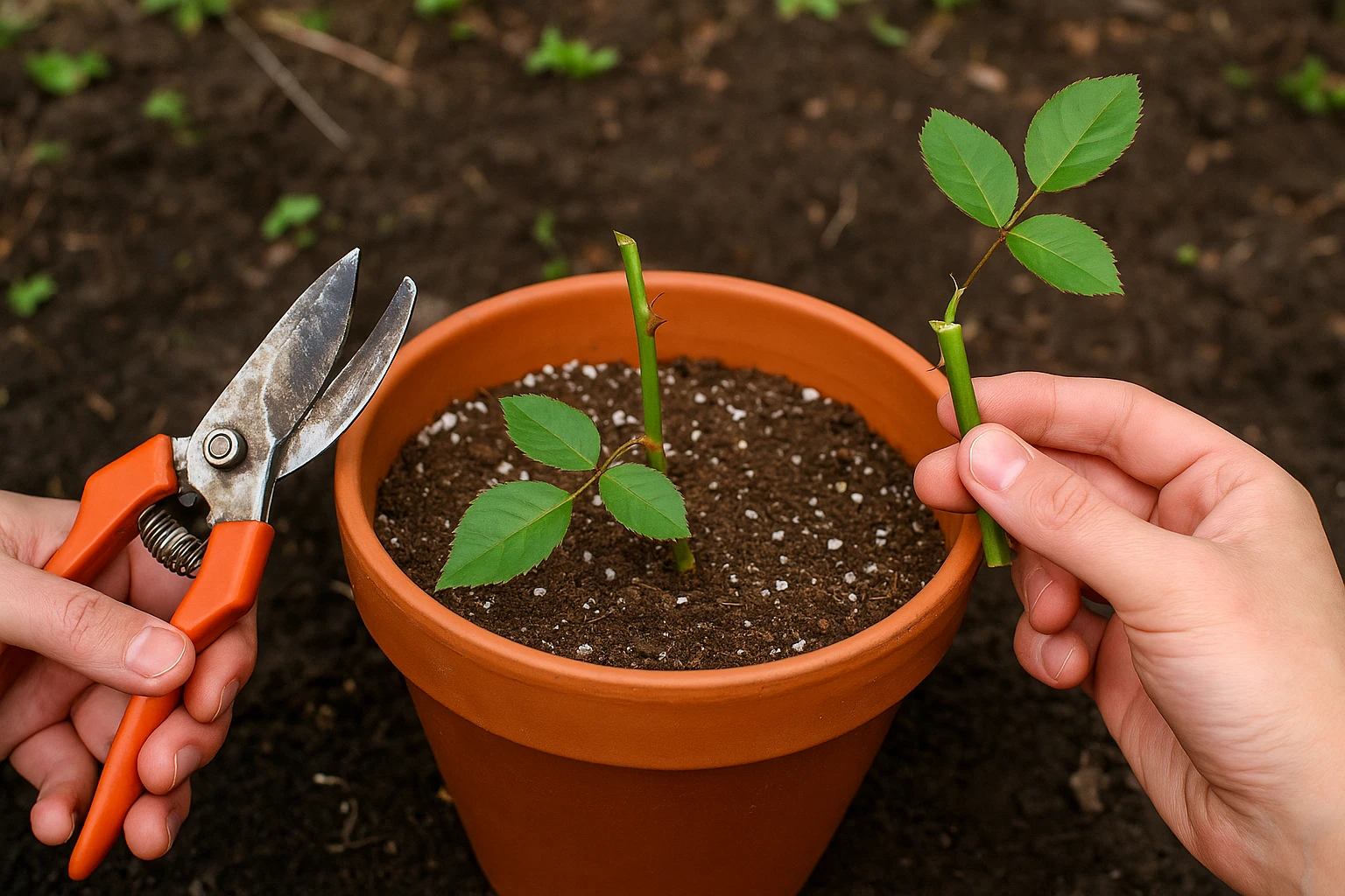 Bouturer un rosier : méthode complète et réussie à coup sûr
