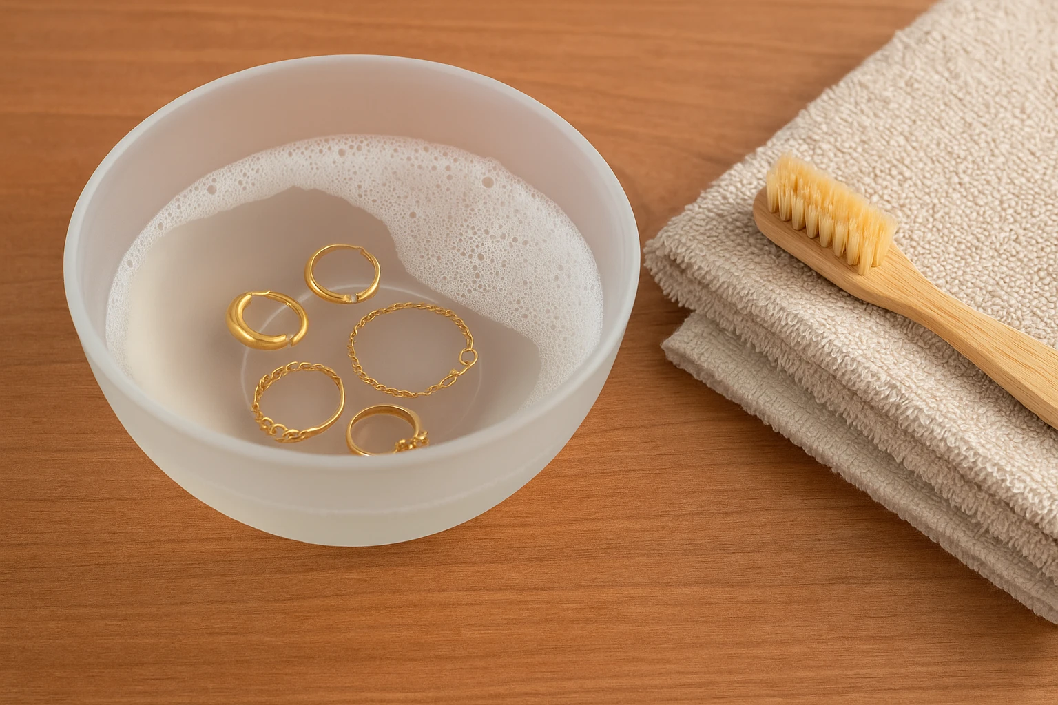 Nettoyer des bijoux en or : astuces simples à connaître