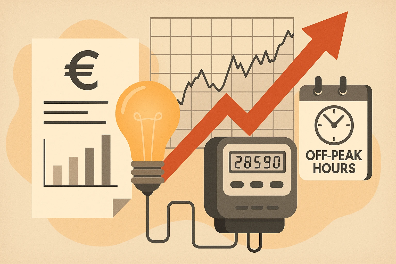 Hausse des tarifs de l’énergie et nouvelles règles sur les heures creuses