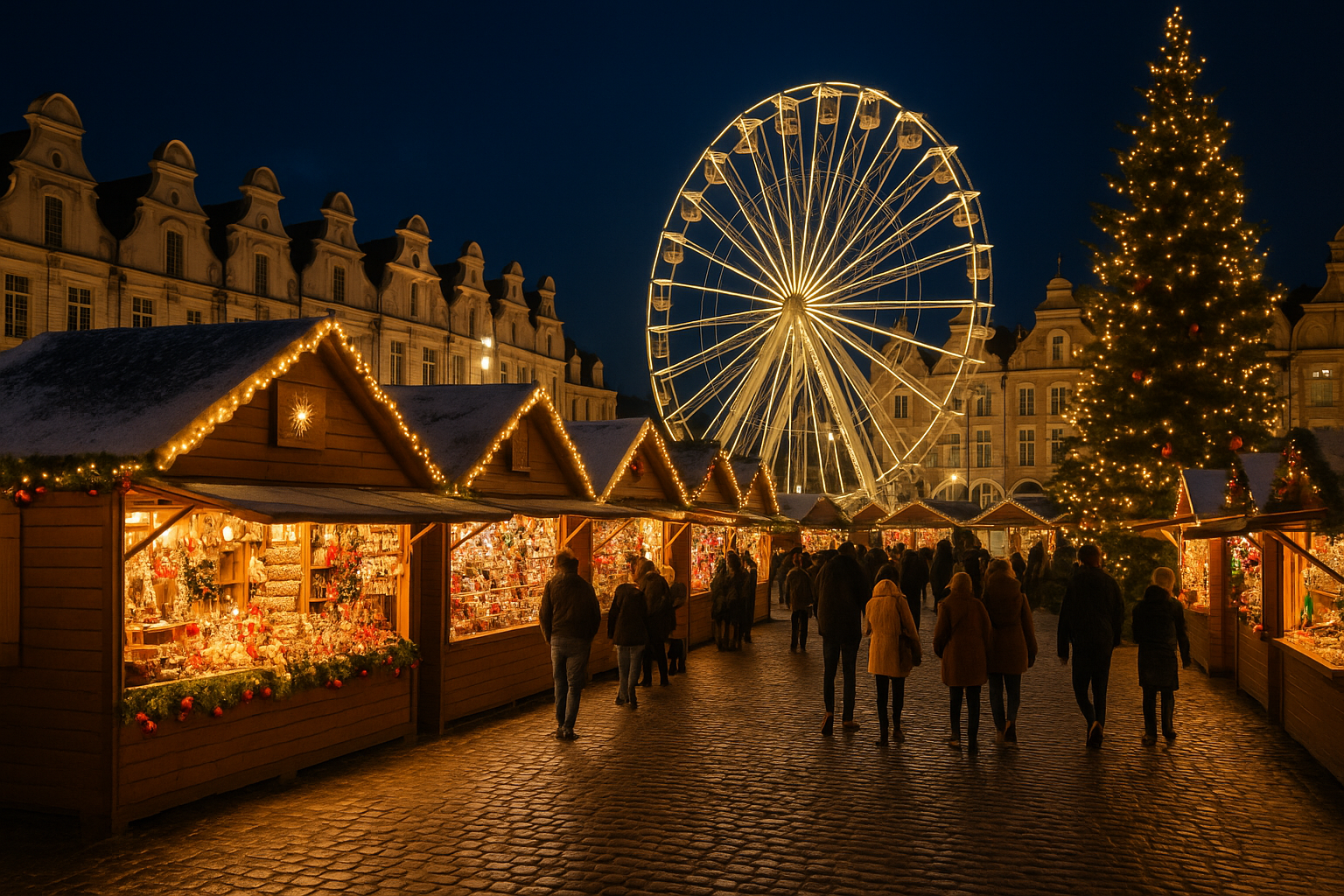 Le Marche de Noel Arras : un voyage féerique au cœur d’une ville historique