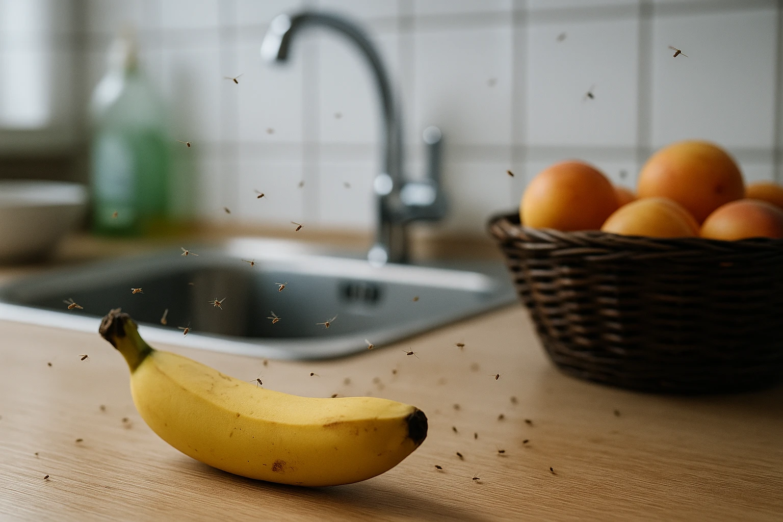 Comment se débarrasser des moucherons : techniques efficaces et naturelles pour retrouver un intérieur sain